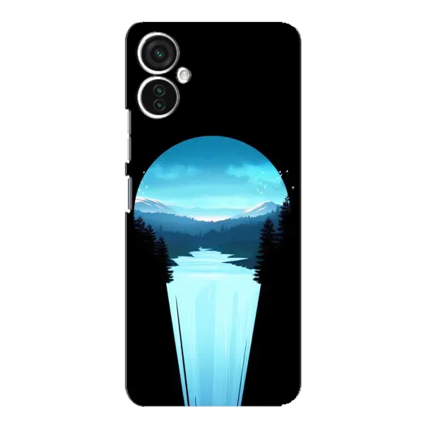 Чехол с рисунком «Синий Водопад» для TECNO Spark 9 Pro Чехол с рисунком «Синий Водопад» для TECNO Spark 9 Pro