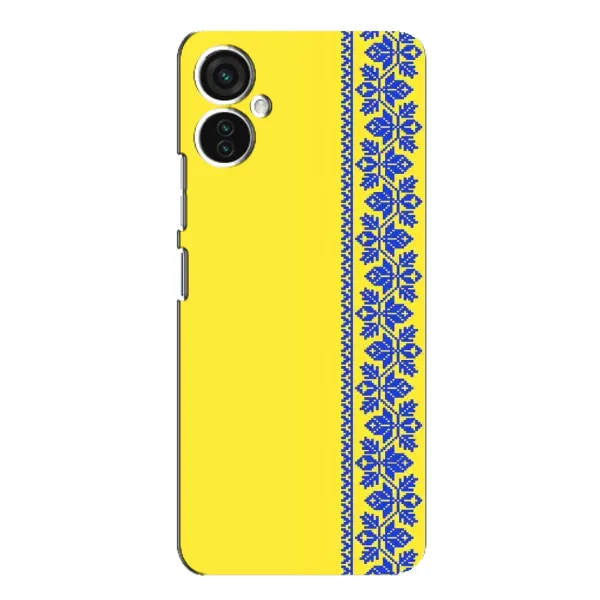 Чехол с рисунком «Вышиванка на желтом» для TECNO Spark 9 Pro Чехол с рисунком «Вышиванка на желтом» для TECNO Spark 9 Pro