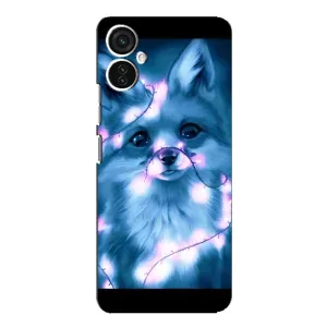 Чехол с Лисичкой для TECNO Spark 9 Pro (Яркая Лиса)