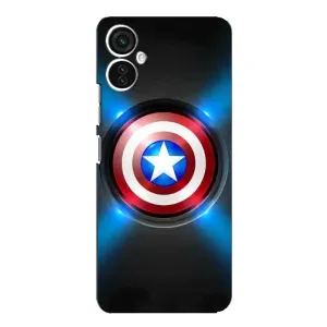 Чехол с Щитом Капитана Америки на TECNO Spark 9 Pro (Яркий Щит Капитана)