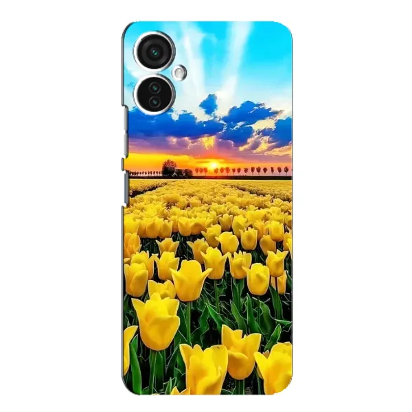 Чехол с рисунком «Желтые тюльпаны» для TECNO Spark 9 Pro Чехол с рисунком «Желтые тюльпаны» для TECNO Spark 9 Pro
