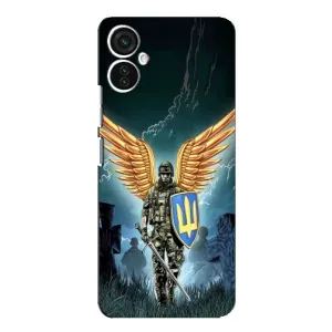 Патріотичний Чохол для TECNO Spark 9 Pro (ЗСУ з крильми)