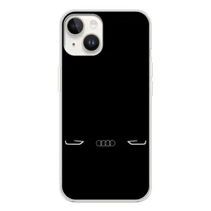 Силіконовий бампер з картинкою машини на Tecno Spark Go 1 (Сілует Audi)