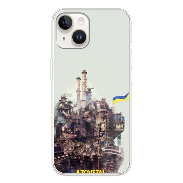 Чехол с рисунком «Азовсталь» для TECNO Spark Go 1 Чехол с рисунком «Азовсталь» для TECNO Spark Go 1