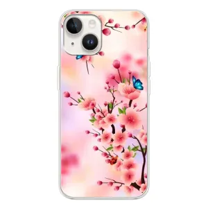 Чохол з картинкою Сакури на Tecno Spark Go 1 (Метелики на сакурі)
