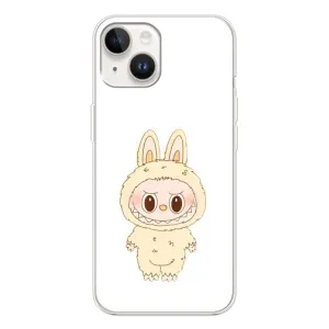 Чехол с принтом Лабубу для Tecno Spark Go 1 (Бежевый Лабубу)