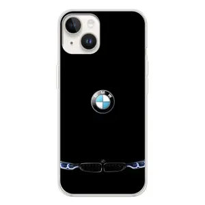 Силіконовий бампер з картинкою машини на Tecno Spark Go 1 (Чорний BMW)