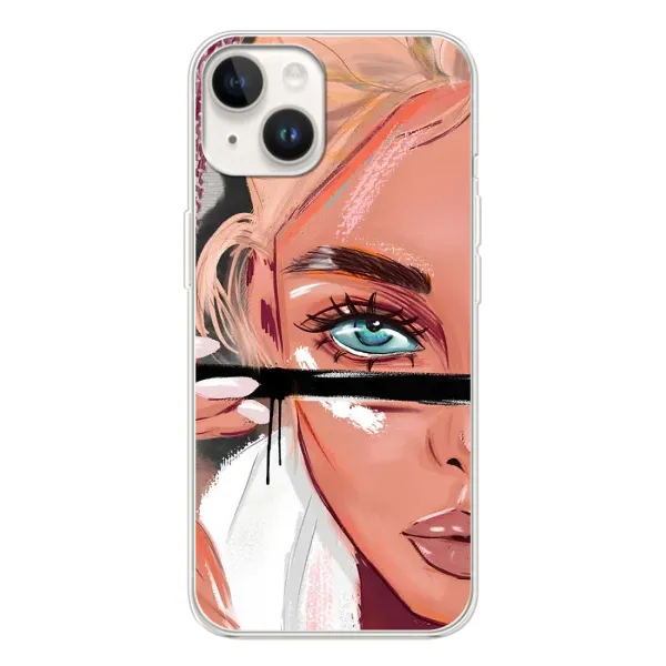 Чехол с рисунком «Девушка и ресницы» для TECNO Spark Go 1 Чехол с рисунком «Девушка и ресницы» для TECNO Spark Go 1