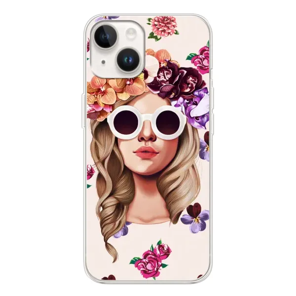 Чехол с рисунком «Девушка в очках» для TECNO Spark Go 1 Чехол с рисунком «Девушка в очках» для TECNO Spark Go 1