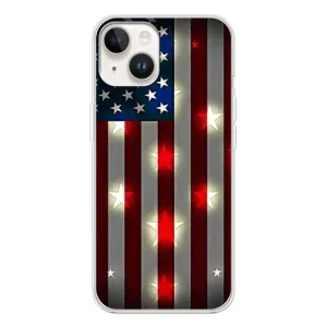 Чехол Флаг USA для Tecno Spark Go 1 (Флаг США 2)