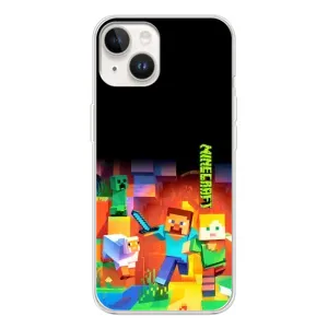 Чохли для Tecno Spark Go 1 (Персонажі МайнКрафт) (Герой Майнкрафт)