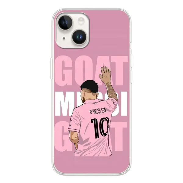 Чехол с рисунком «GOAT MESSI» для TECNO Spark Go 1 Чехол с рисунком «GOAT MESSI» для TECNO Spark Go 1