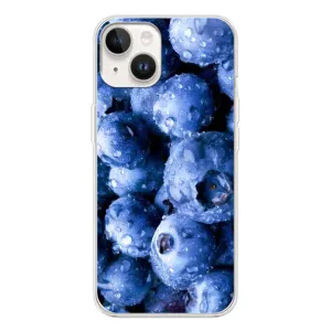 Чехол с изображением вкусной еды для Tecno Spark Go 1 (Голубика)