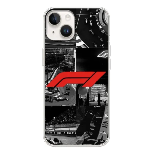 Чехол с рисунком «Коллаж Формула 1» для TECNO Spark Go 1 Чехол с рисунком «Коллаж Формула 1» для TECNO Spark Go 1
