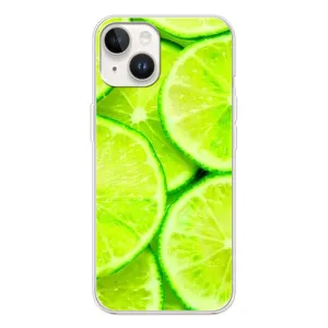 Чехол с изображением вкусной еды для Tecno Spark Go 1 (Лайм)