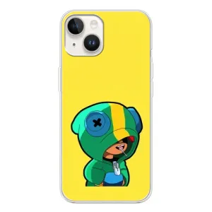 Чехол Бравл Старс для Tecno Spark Go 1 (Леон (LEON))