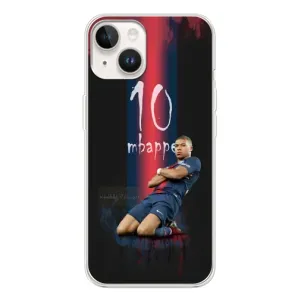 Чехол (TPU) с Футболистом на Tecno Spark Go 1 (MBAPPE 10)
