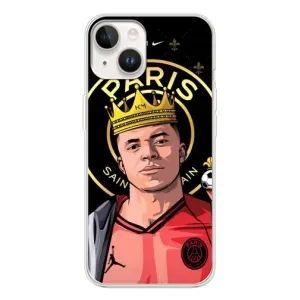 Чехол (TPU) с Футболистом на Tecno Spark Go 1 (Mbappe King)