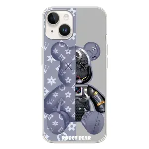 Силиконовый чехол для Tecno Spark Go 1 (Медведь Louis Vuitton)