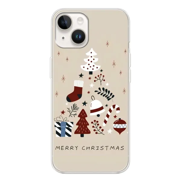 Чехол с рисунком «Merry Christmas» для TECNO Spark Go 1 Чехол с рисунком «Merry Christmas» для TECNO Spark Go 1