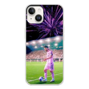 Чехлы Лео Месси в Майами на Tecno Spark Go 1 (Месси в Майами)