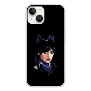 Чохол з картинкою Венсдей на Tecno Spark Go 1 (Мила Венсдей)