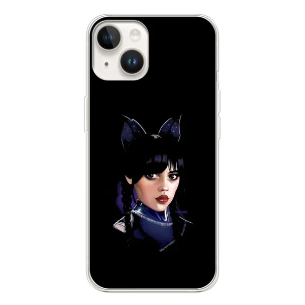 Чехол с рисунком «Милая Уэнсдей» для TECNO Spark Go 1 Чехол с рисунком «Милая Уэнсдей» для TECNO Spark Go 1