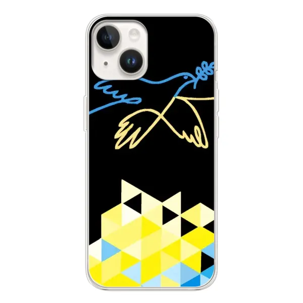 Чехол с рисунком «Мир для Украины» для TECNO Spark Go 1 Чехол с рисунком «Мир для Украины» для TECNO Spark Go 1