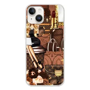 Чехол Стиль Louis Vuitton на Tecno Spark Go 1 (Мода Луи Виттон)