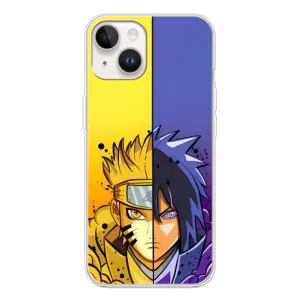 Купить Чохли на телефон з принтом Anime для Tecno Spark Go 1 (Naruto Vs Sasuke)