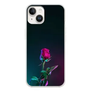 Чохли з принтом Троянд для Tecno Spark Go 1 (Нічна троянда)