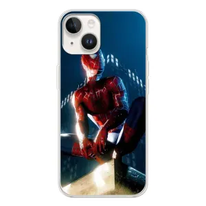 Чохол Супергерой Людина Павук на Tecno Spark Go 1 (Павук на домі)