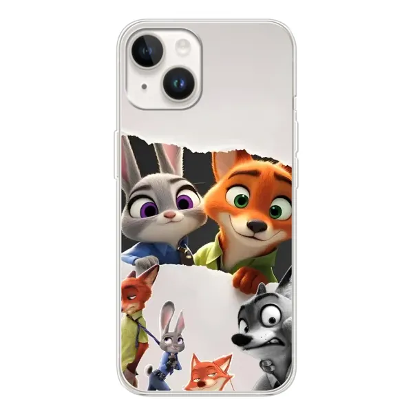 Чехол с рисунком «Персонажи Зоо» для TECNO Spark Go 1 Чехол с рисунком «Персонажи Зоо» для TECNO Spark Go 1