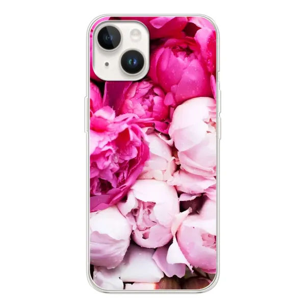 Чехол с рисунком «Пионы» для TECNO Spark Go 1 Чехол с рисунком «Пионы» для TECNO Spark Go 1