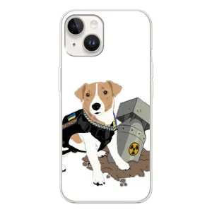 Чехол с принтом Собаки Патрон для Tecno Spark Go 1 (Пёс Патрон с ракетой)