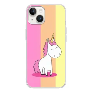 Чехол Unicorn на Tecno Spark Go 1 (Радужный Единорог)