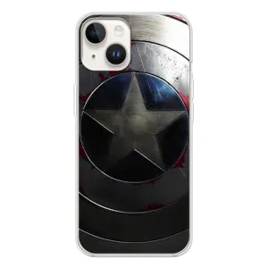 Чохол с Щітом Капітана Америки на Tecno Spark Go 1 (Ретро Щит Капітана)