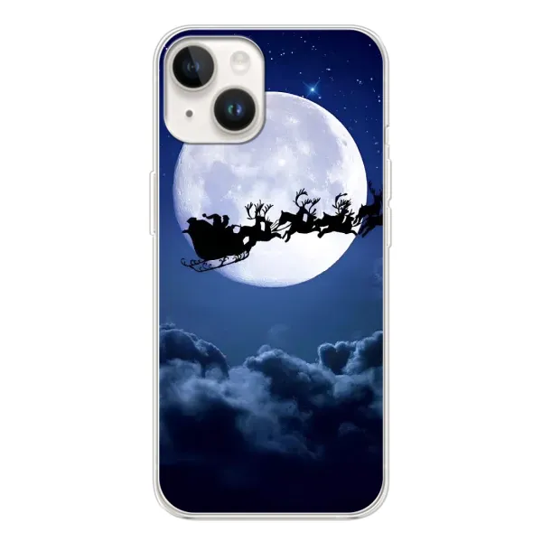 Чехол с рисунком «Санта - луна» для TECNO Spark Go 1 Чехол с рисунком «Санта - луна» для TECNO Spark Go 1