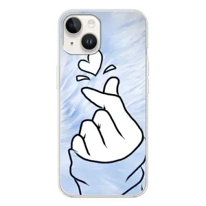 Чехлы (Знак сердечка) на Tecno Spark Go 1 (Сердечка знак)