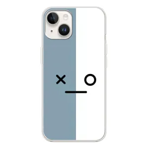 Силиконовые Чехлы (смешные стикеры) для Tecno Spark Go 1 (Серо-белый)