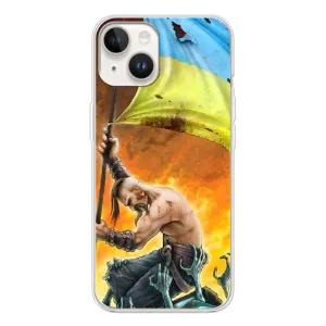 Чехол с картинкой (Патриотический КОЗАК) на Tecno Spark Go 1 (Сильный Козак)