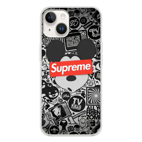 Чехол с рисунком «Supreme Маус» для TECNO Spark Go 1 Чехол с рисунком «Supreme Маус» для TECNO Spark Go 1