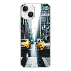 Силиконовый бампер (Работники) на Tecno Spark Go 1 (Такси)
