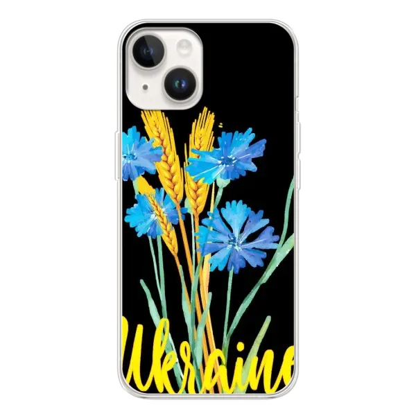 Чехол с рисунком «Ukraine в цветочках» для TECNO Spark Go 1 Чехол с рисунком «Ukraine в цветочках» для TECNO Spark Go 1