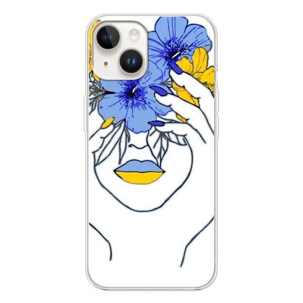 Чехол с рисунком «Украинка на всю голову» для TECNO Spark Go 1 Чехол с рисунком «Украинка на всю голову» для TECNO Spark Go 1