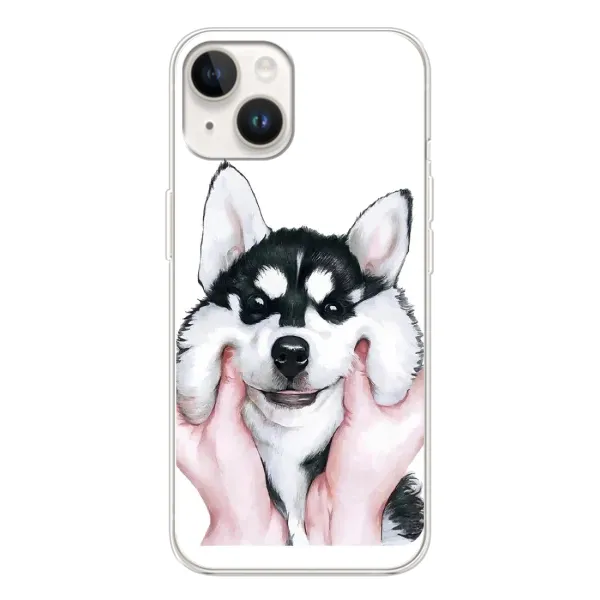 Чехол с рисунком «Собака Хаски» для TECNO Spark Go 1 Чехол с рисунком «Собака Хаски» для TECNO Spark Go 1