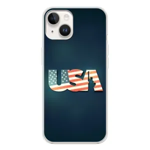 Чохол Прапор USA для Tecno Spark Go 1 (USA)