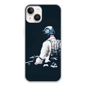 Чохол з картинкою "Герой Pubg" на Tecno Spark Go 1 (В екіперівці)