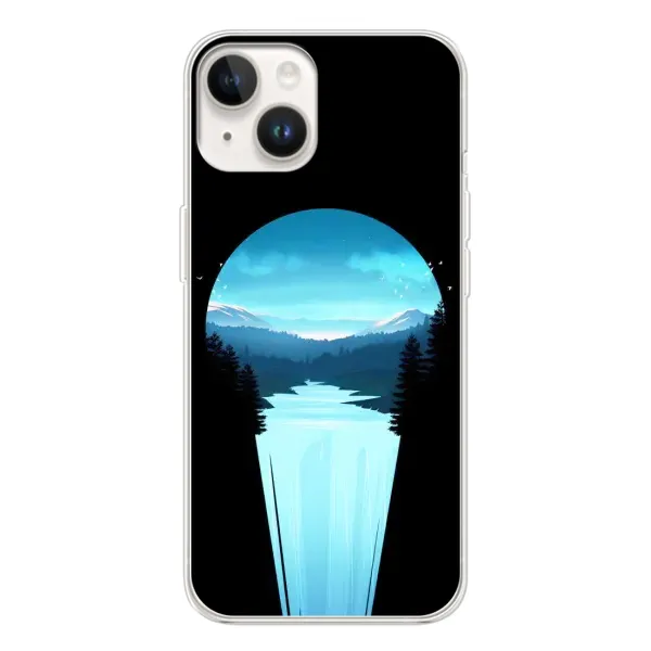 Чохол з малюнком «Синій Водоспад» для TECNO Spark Go 1 Чохол з малюнком «Синій Водоспад» для TECNO Spark Go 1