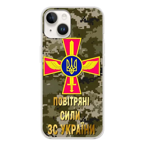 Чехол с рисунком «ВС ЗСУ» для TECNO Spark Go 1 Чехол с рисунком «ВС ЗСУ» для TECNO Spark Go 1